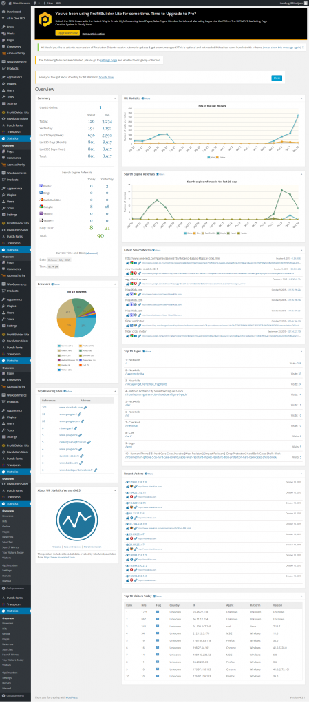 azon authority amazon affiliate webshop results statistics