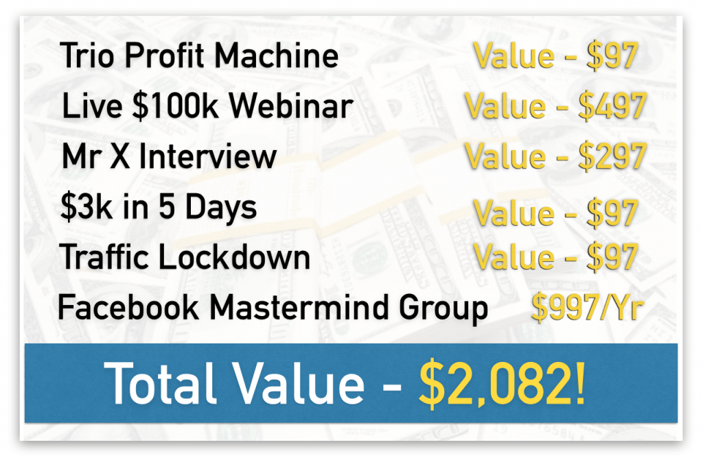 trio profit machine bonuses